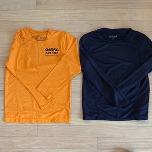 2 pack kids rash guards